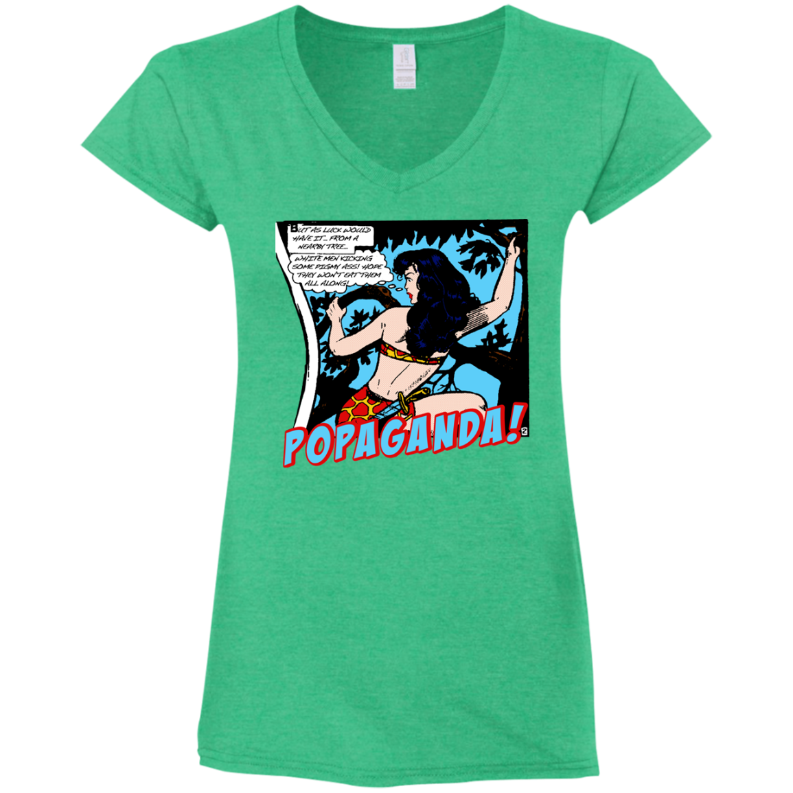 Pop Art Vintage Comics Lichtenstein Style - Popaganda 02 Tee&Tank Lady Pimamour