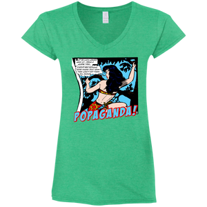 Pop Art Vintage Comics Lichtenstein Style - Popaganda 02 Tee&Tank Lady Pimamour