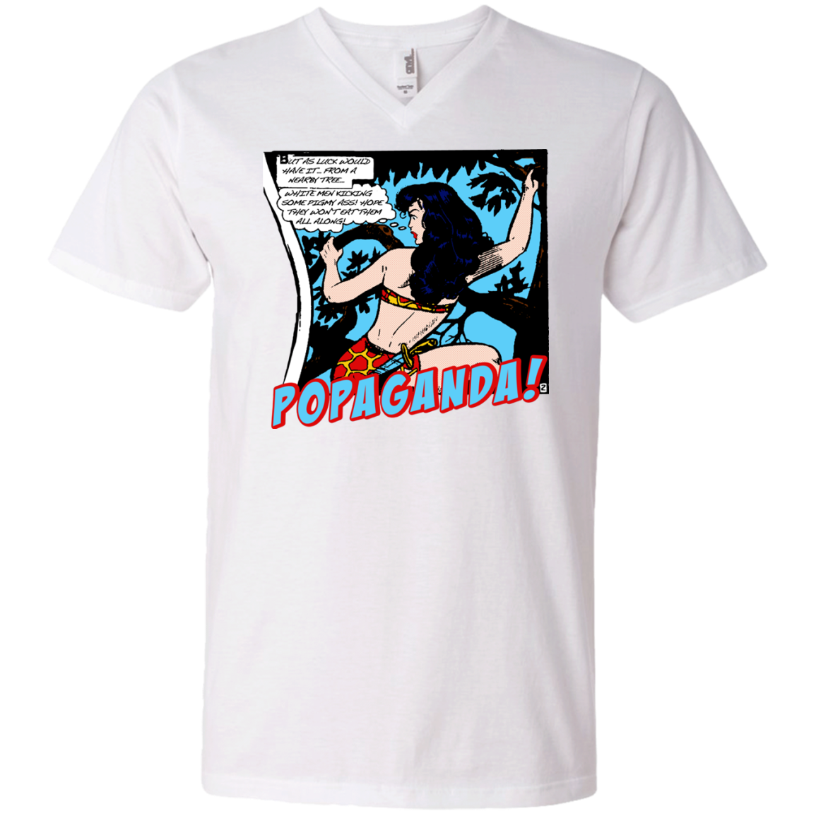 Pop Art Vintage Comics Lichtenstein Style - Popaganda 02 Tee&Tank Men/Unisex Pimamour