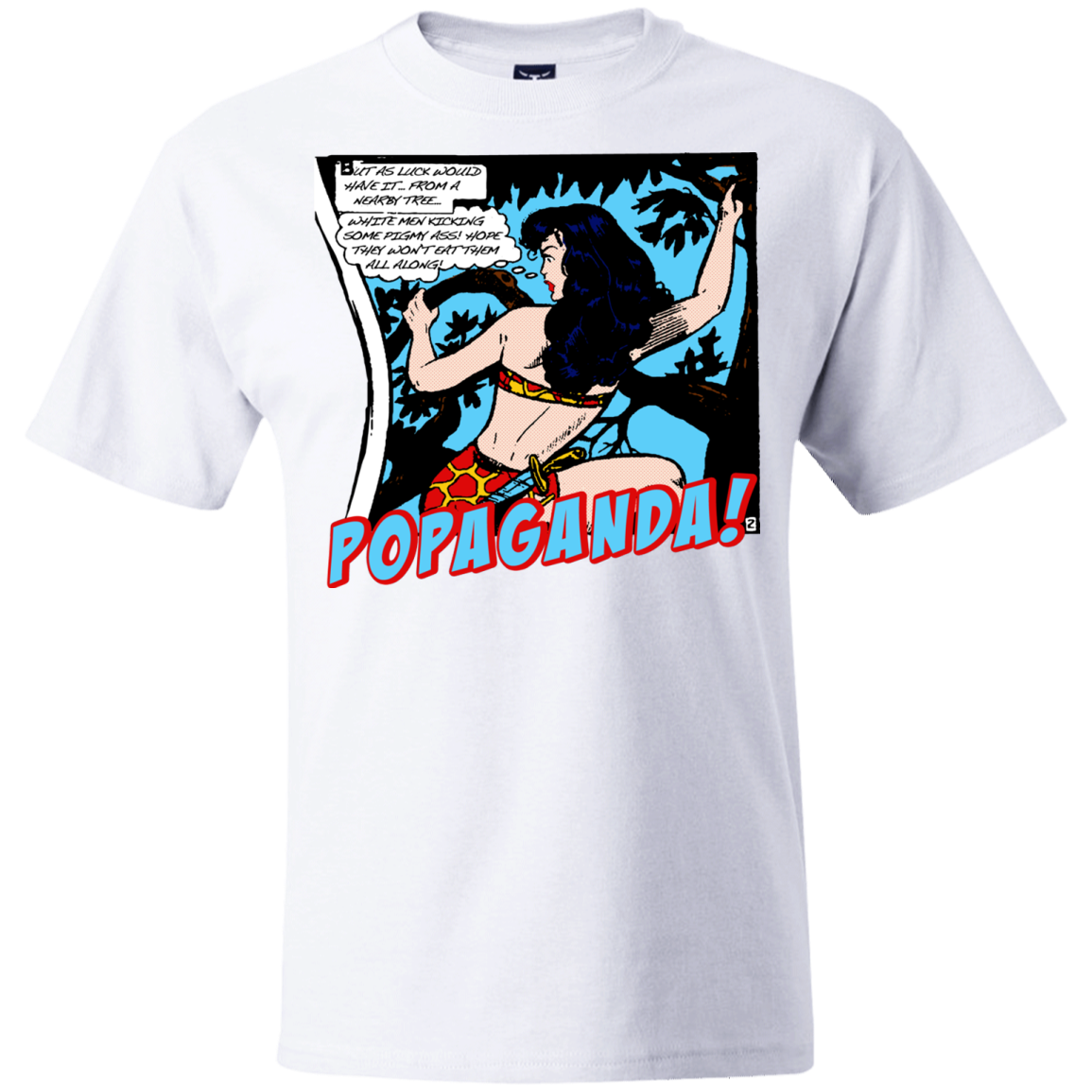 Pop Art Vintage Comics Lichtenstein Style - Popaganda 02 Tee&Tank Men/Unisex Pimamour