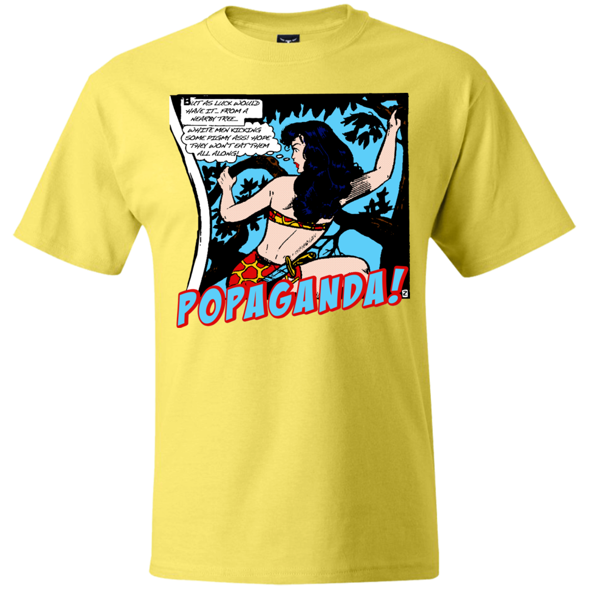 Pop Art Vintage Comics Lichtenstein Style - Popaganda 02 Tee&Tank Men/Unisex Pimamour