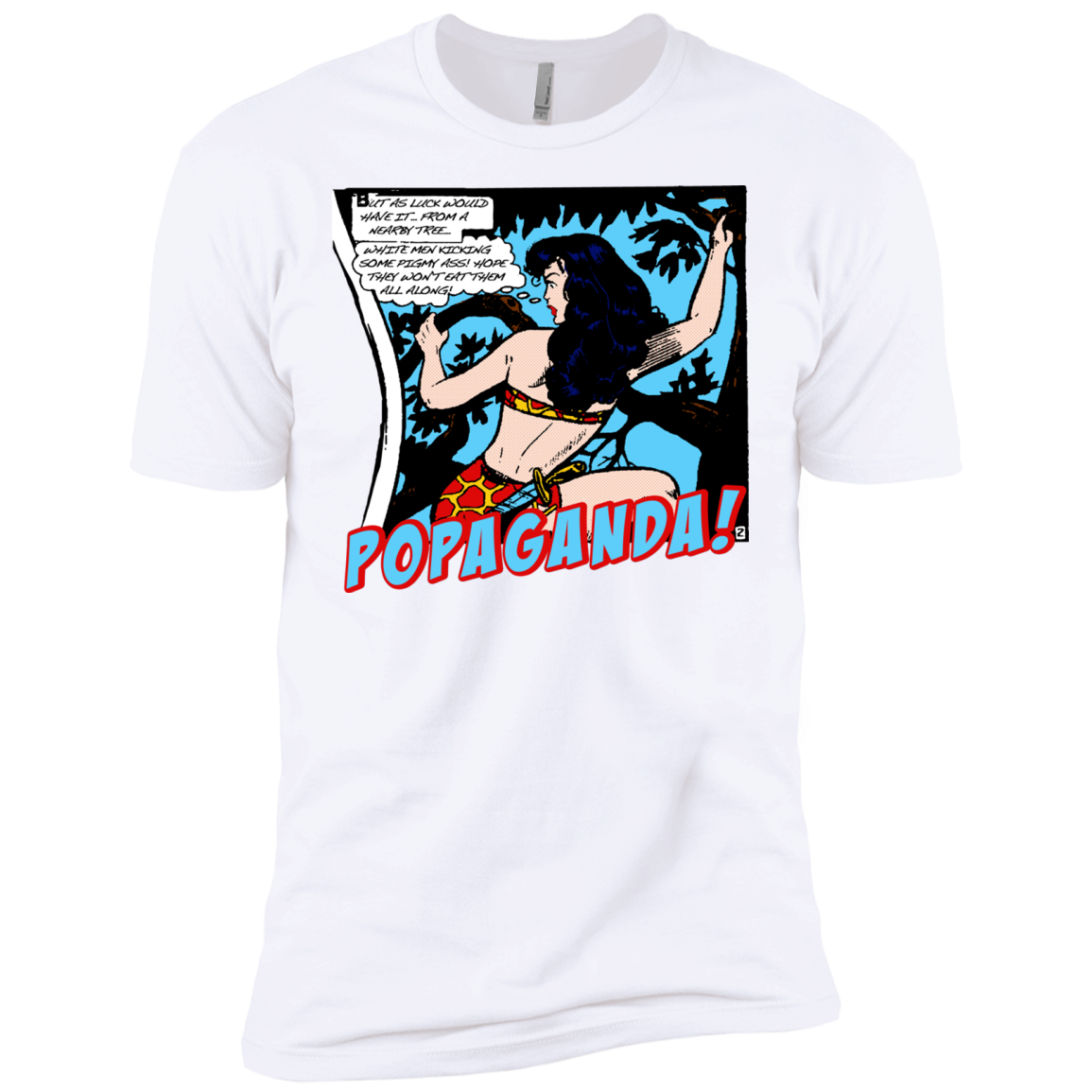 Pop Art Vintage Comics Lichtenstein Style - Popaganda 02 Tee&Tank Men/Unisex Pimamour