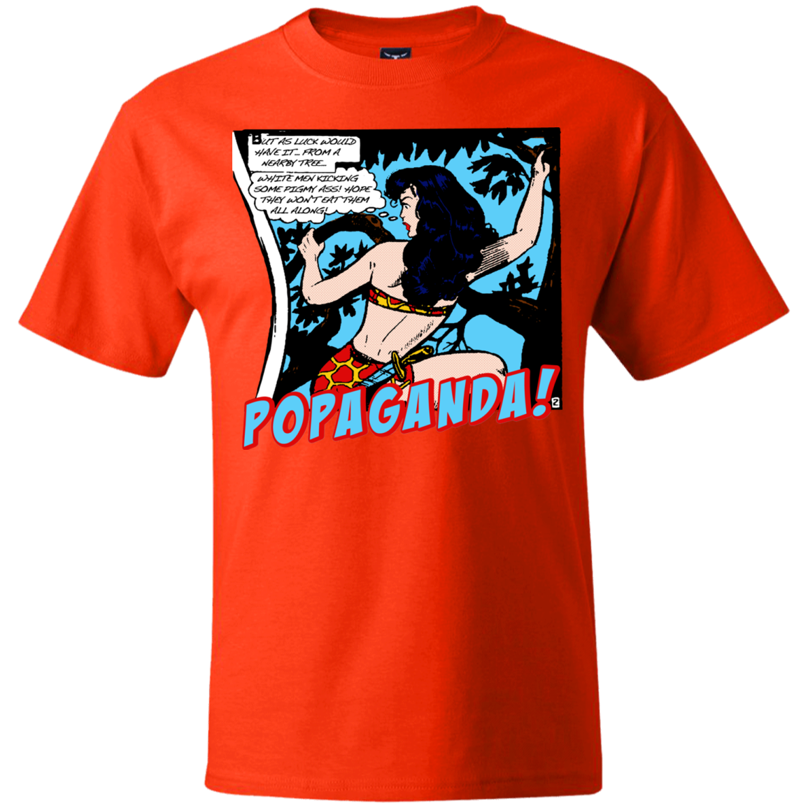 Pop Art Vintage Comics Lichtenstein Style - Popaganda 02 Tee&Tank Men/Unisex Pimamour