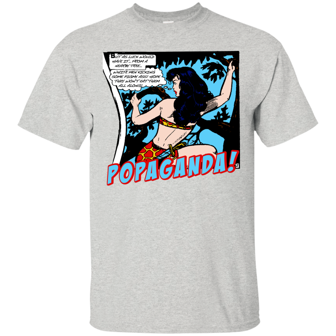Pop Art Vintage Comics Lichtenstein Style - Popaganda 02 Tee&Tank Men/Unisex Pimamour