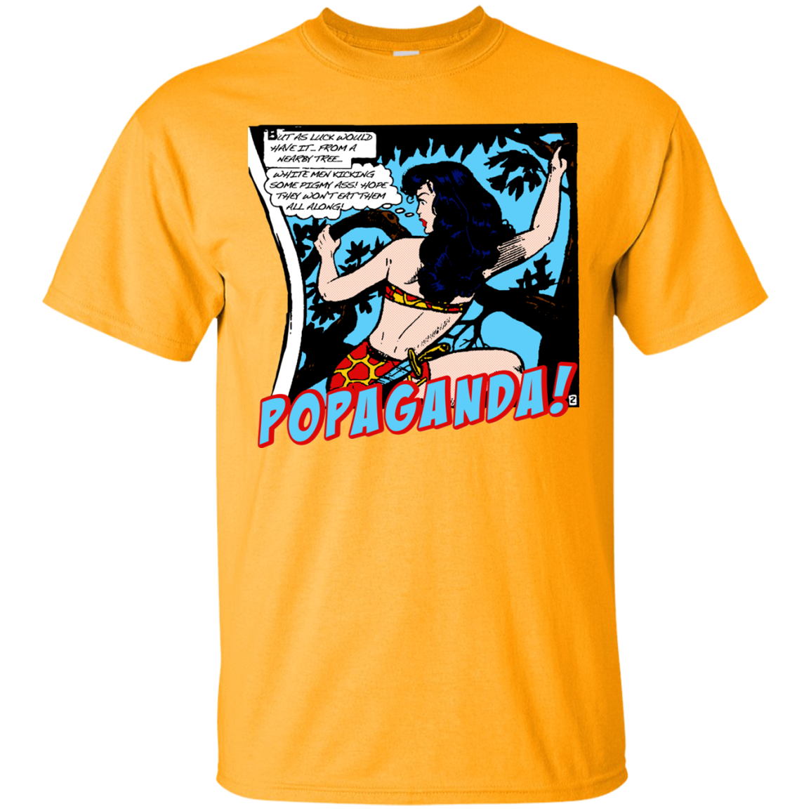 Pop Art Vintage Comics Lichtenstein Style - Popaganda 02 Tee&Tank Men/Unisex Pimamour