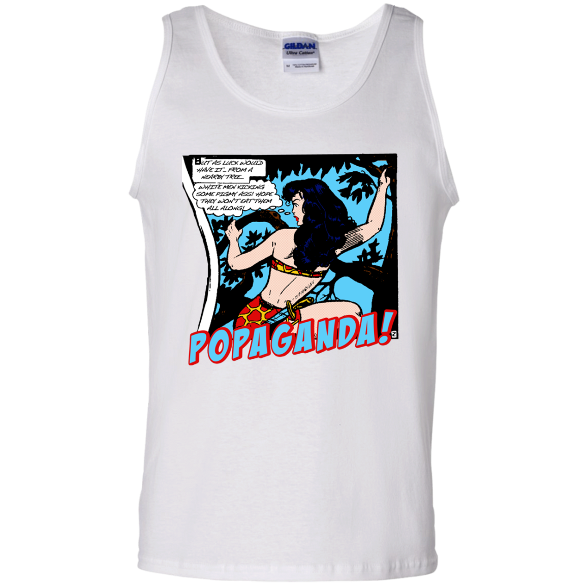 Pop Art Vintage Comics Lichtenstein Style - Popaganda 02 Tee&Tank Men/Unisex Pimamour