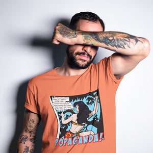 Pop Art Vintage Comics Lichtenstein Style - Popaganda 02 Tee&Tank Men/Unisex Pimamour