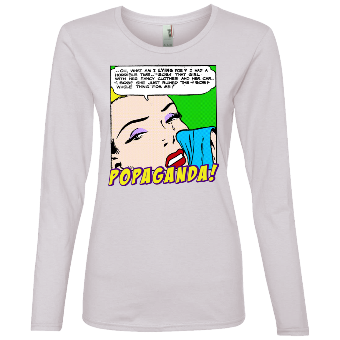 Pop Art Vintage Comics Lichtenstein Style - Popaganda 03 Tee&Tank Lady Pimamour