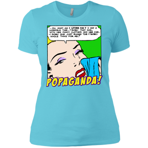 Pop Art Vintage Comics Lichtenstein Style - Popaganda 03 Tee&Tank Lady Pimamour