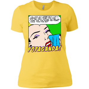 Pop Art Vintage Comics Lichtenstein Style - Popaganda 03 Tee&Tank Lady Pimamour
