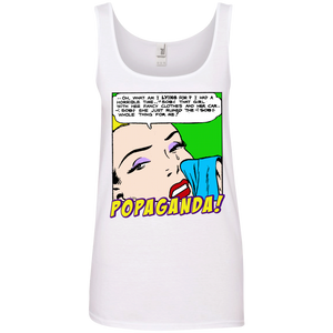 Pop Art Vintage Comics Lichtenstein Style - Popaganda 03 Tee&Tank Lady Pimamour
