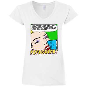 Pop Art Vintage Comics Lichtenstein Style - Popaganda 03 Tee&Tank Lady Pimamour