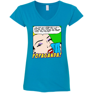 Pop Art Vintage Comics Lichtenstein Style - Popaganda 03 Tee&Tank Lady Pimamour
