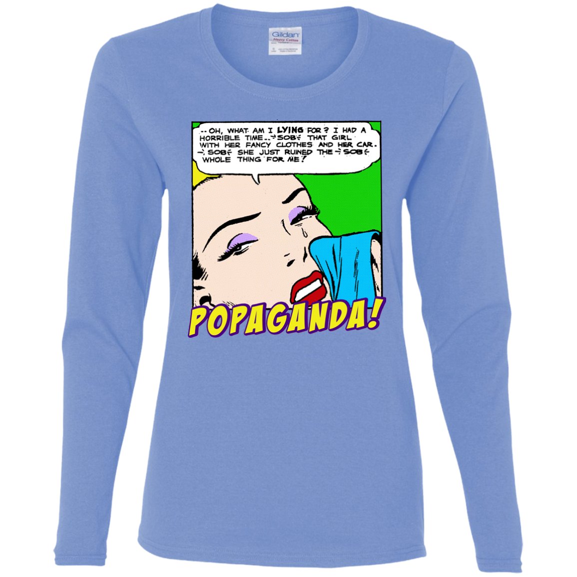 Pop Art Vintage Comics Lichtenstein Style - Popaganda 03 Tee&Tank Lady Pimamour