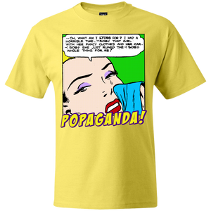Pop Art Vintage Comics Lichtenstein Style - Popaganda 03 Tee&Tank Men/Unisex Pimamour