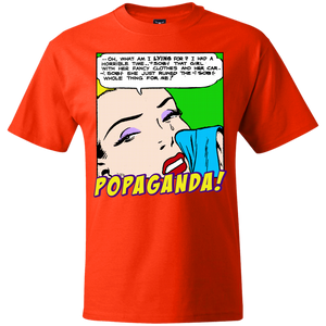 Pop Art Vintage Comics Lichtenstein Style - Popaganda 03 Tee&Tank Men/Unisex Pimamour