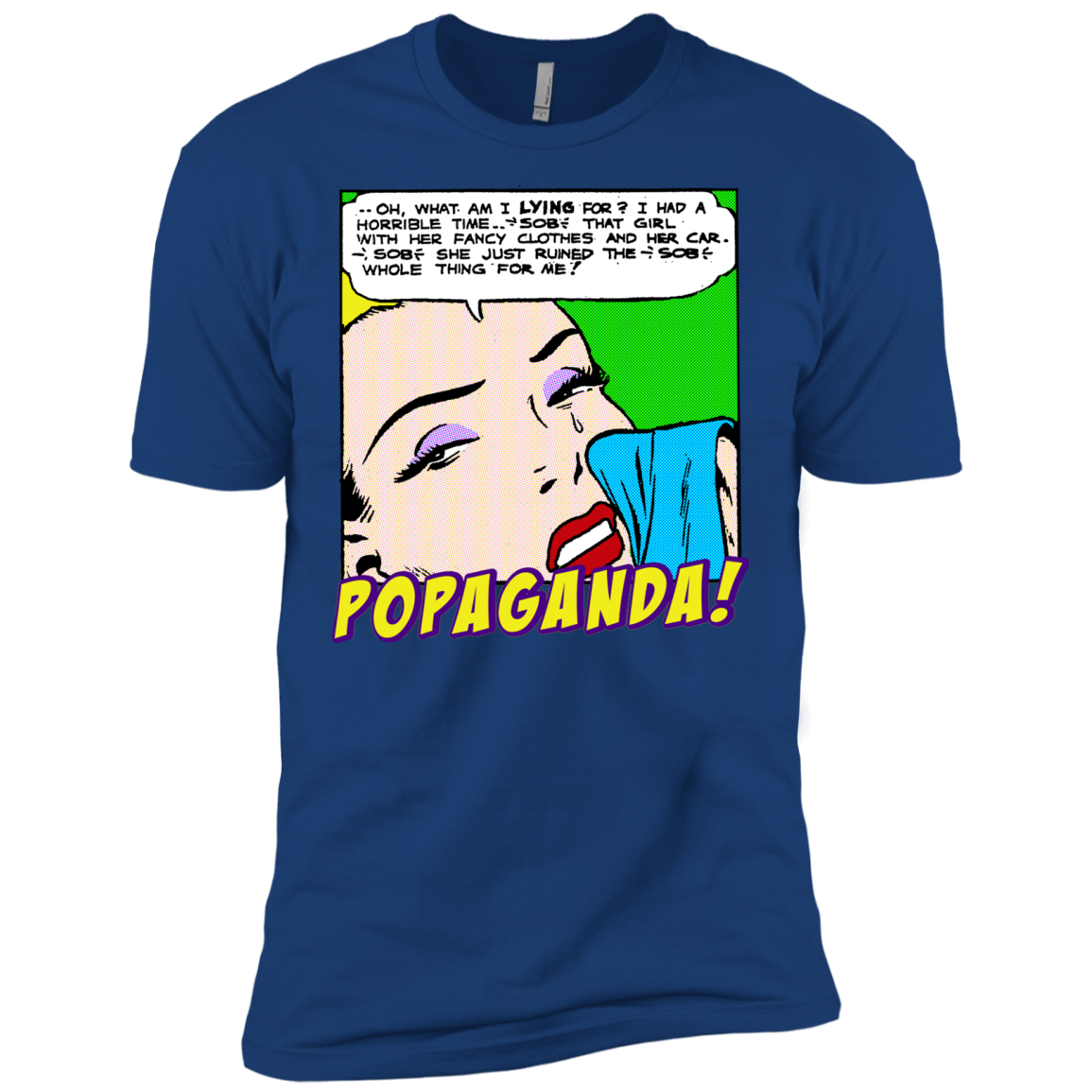 Pop Art Vintage Comics Lichtenstein Style - Popaganda 03 Tee&Tank Men/Unisex Pimamour