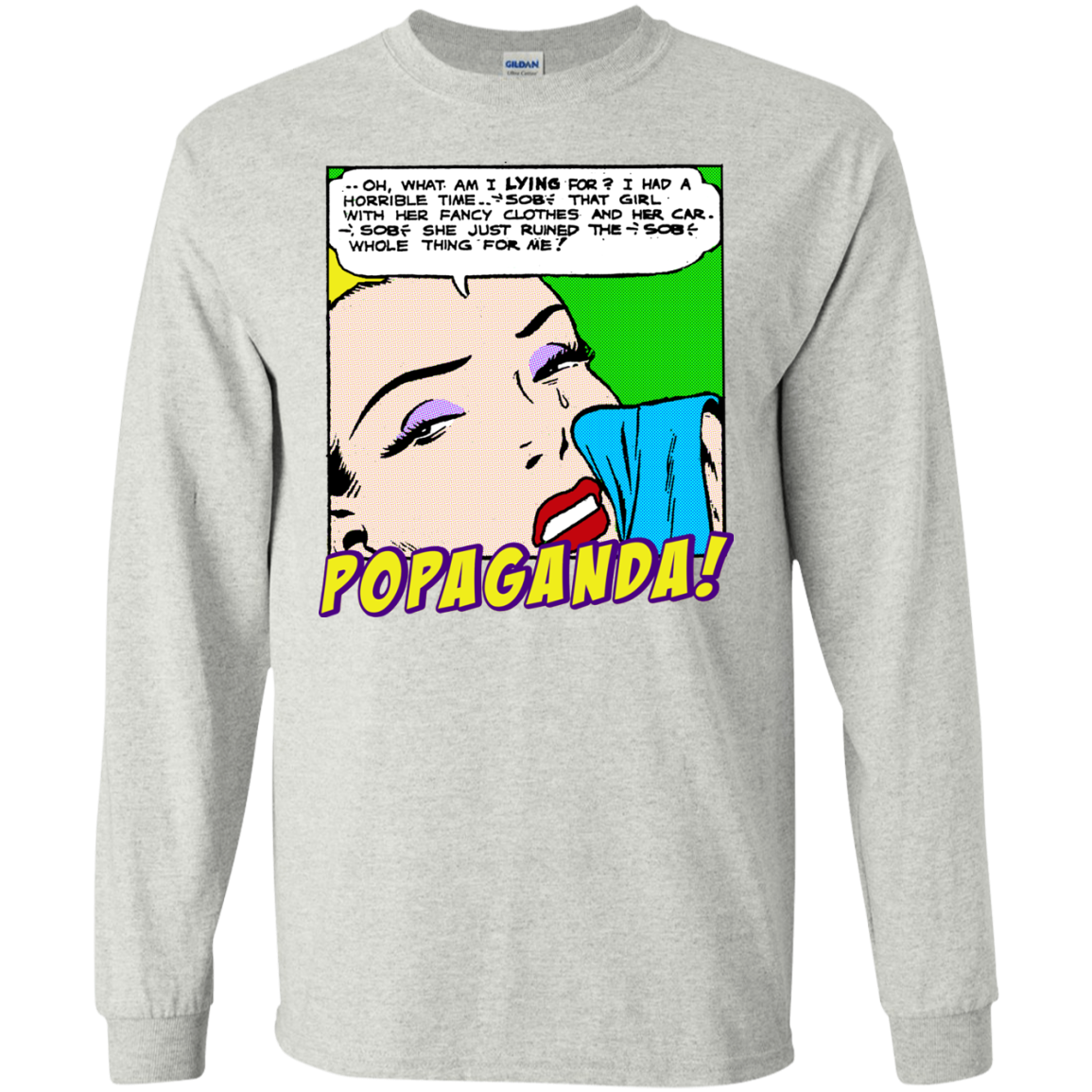 Pop Art Vintage Comics Lichtenstein Style - Popaganda 03 Tee&Tank Men/Unisex Pimamour