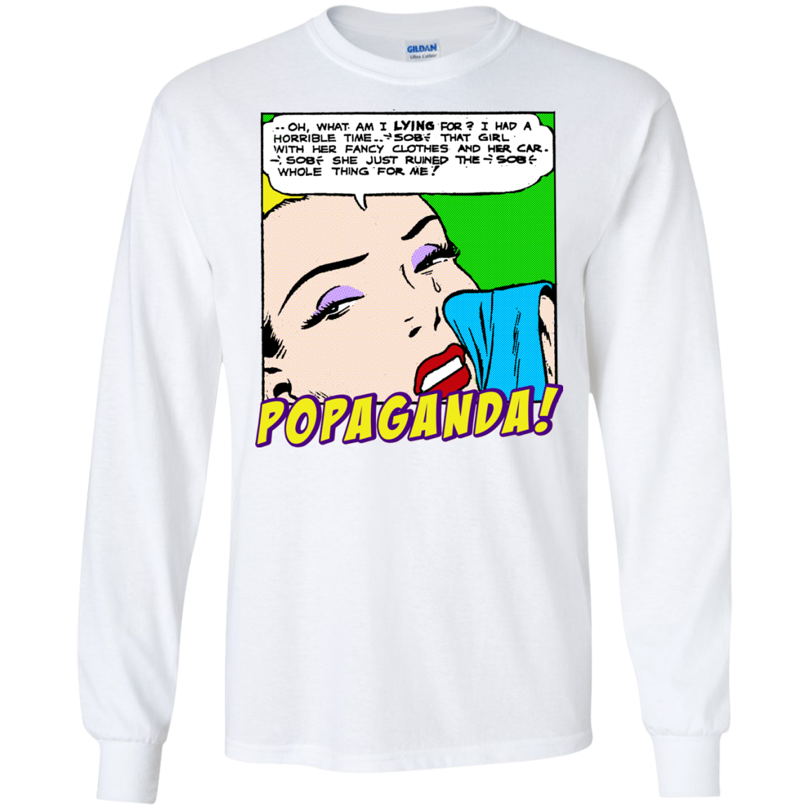 Pop Art Vintage Comics Lichtenstein Style - Popaganda 03 Tee&Tank Men/Unisex Pimamour