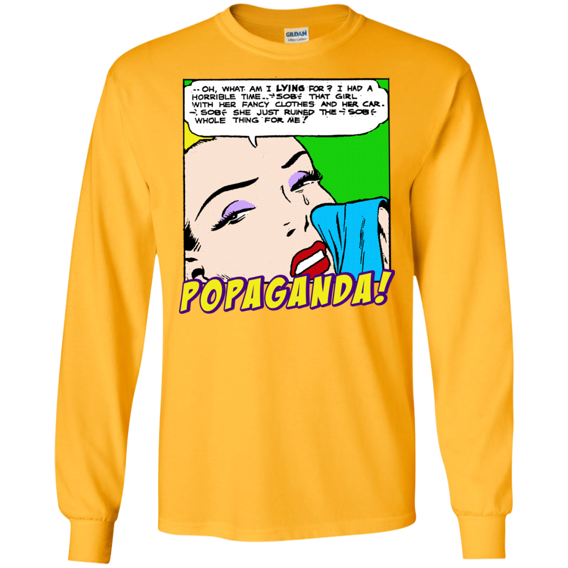 Pop Art Vintage Comics Lichtenstein Style - Popaganda 03 Tee&Tank Men/Unisex Pimamour