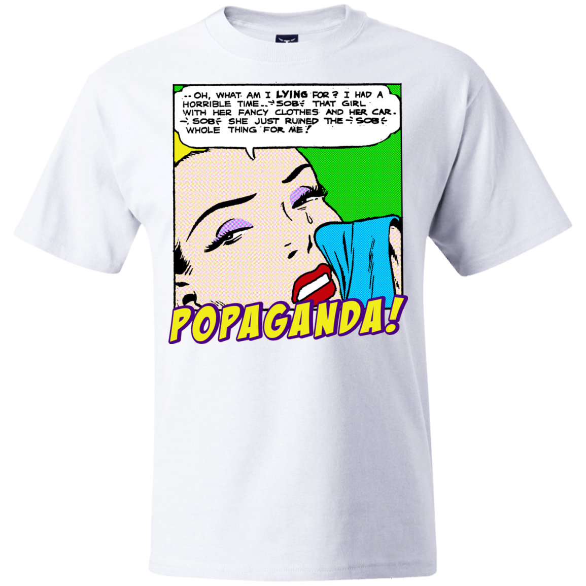 Pop Art Vintage Comics Lichtenstein Style - Popaganda 03 Tee&Tank Men/Unisex Pimamour