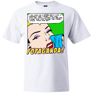 Pop Art Vintage Comics Lichtenstein Style - Popaganda 03 Tee&Tank Men/Unisex Pimamour