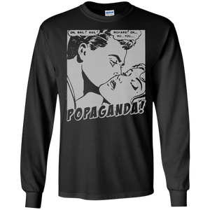 Pop Art Vintage Comics Lichtenstein Style - Popaganda 04 B&W Tee&Tank Men/Unisex Pimamour