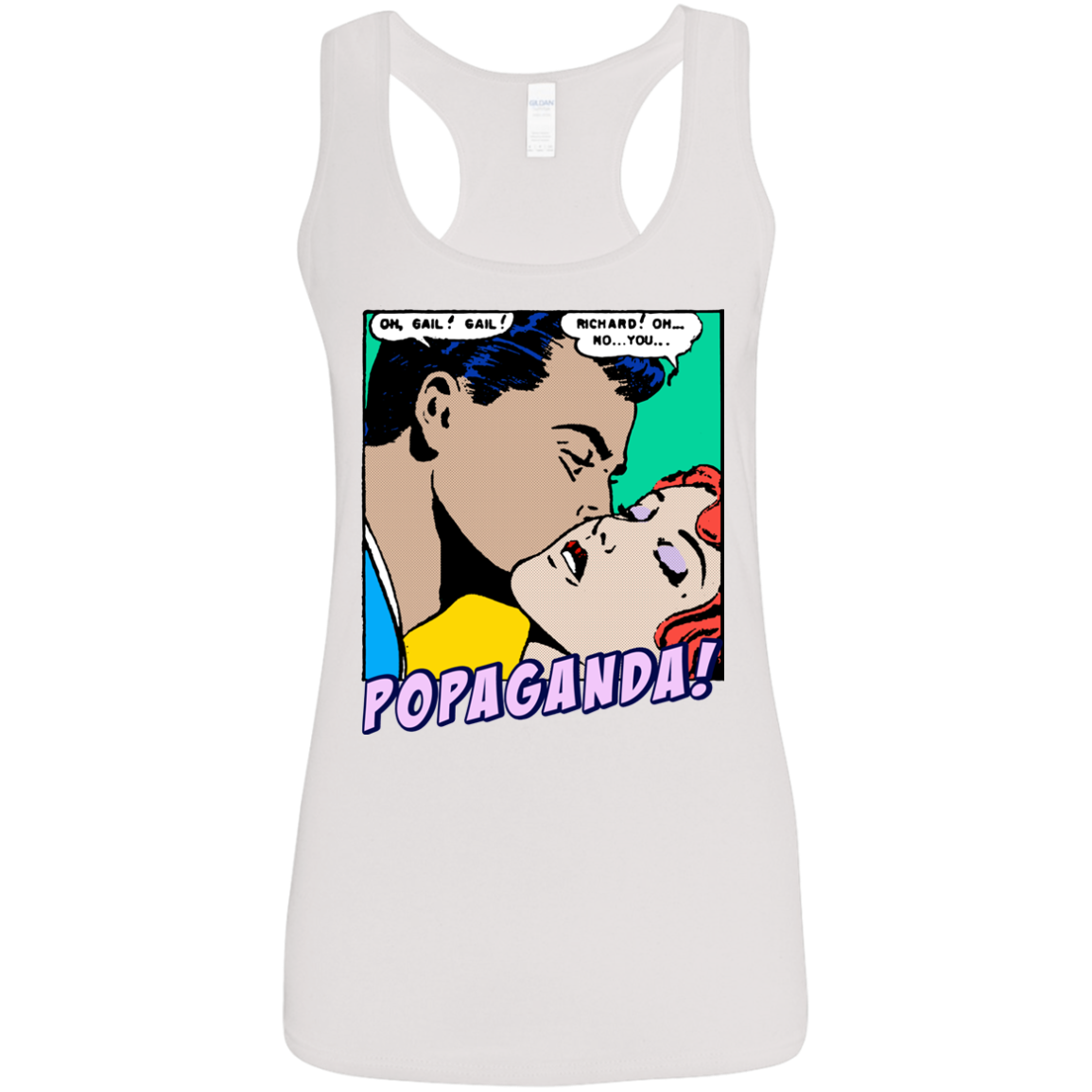 Pop Art Vintage Comics Lichtenstein Style - Popaganda 04 Tee&Tank Lady Pimamour