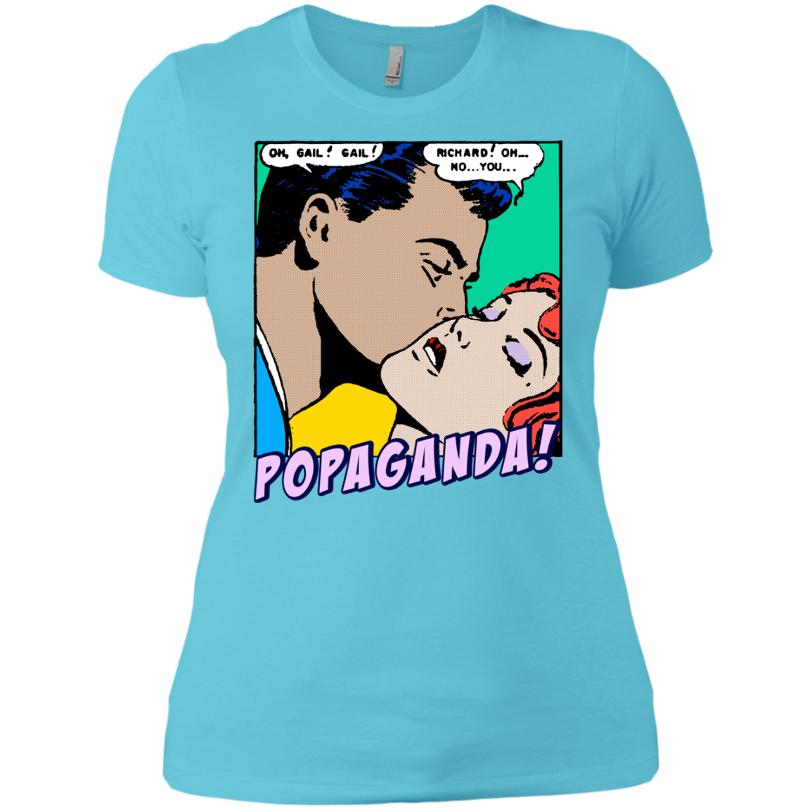 Pop Art Vintage Comics Lichtenstein Style - Popaganda 04 Tee&Tank Lady Pimamour