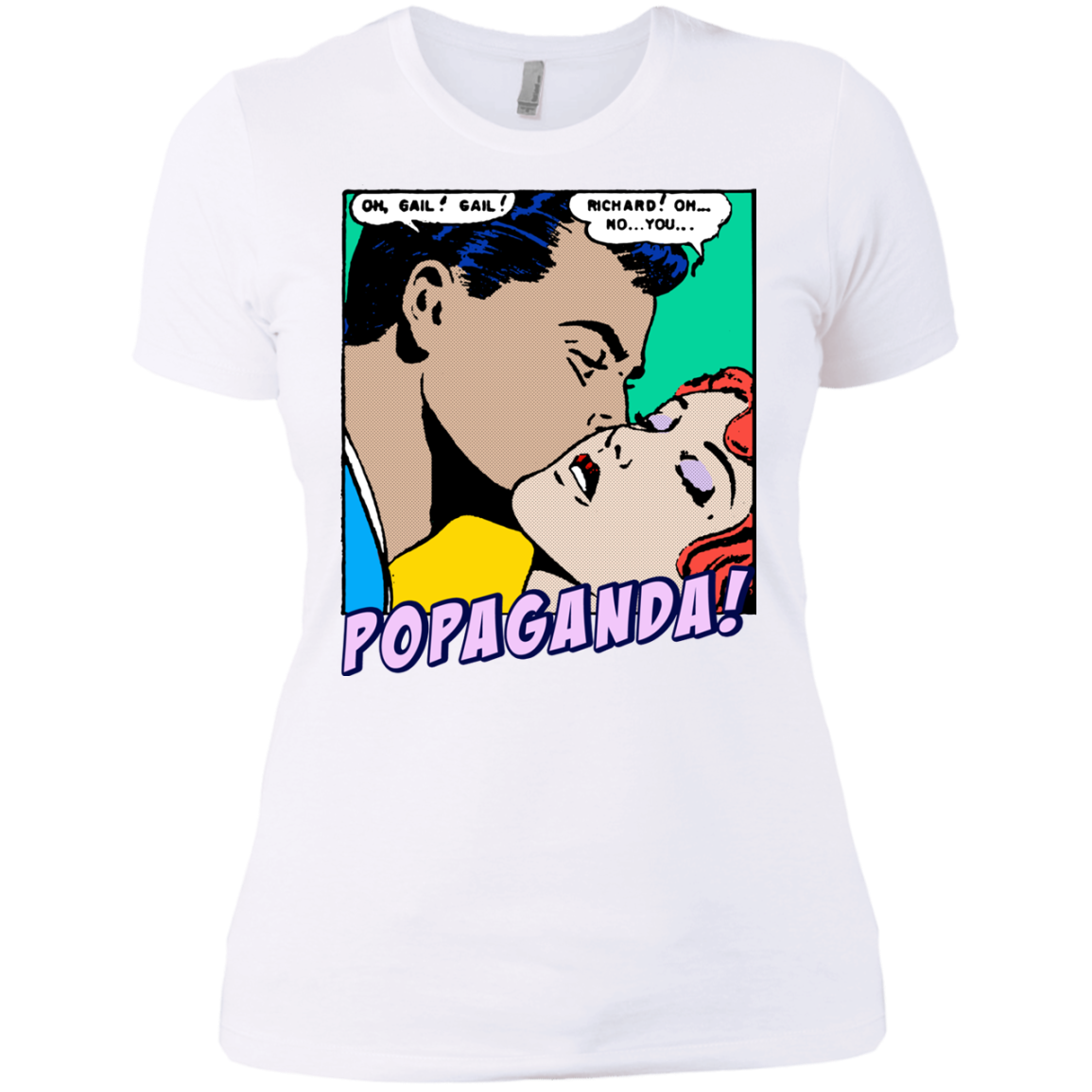 Pop Art Vintage Comics Lichtenstein Style - Popaganda 04 Tee&Tank Lady Pimamour