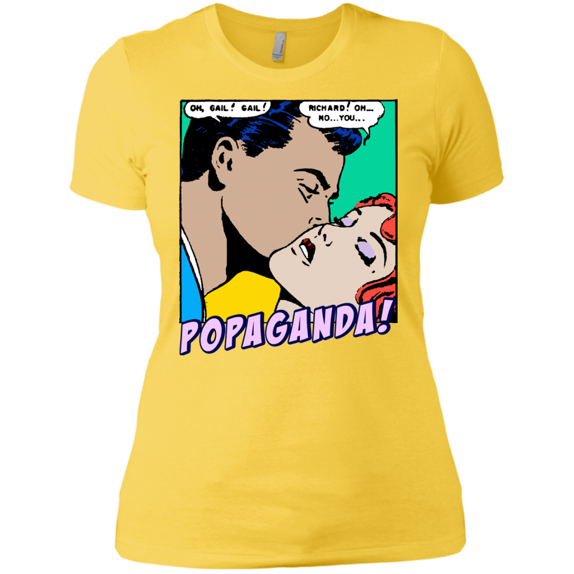 Pop Art Vintage Comics Lichtenstein Style - Popaganda 04 Tee&Tank Lady Pimamour