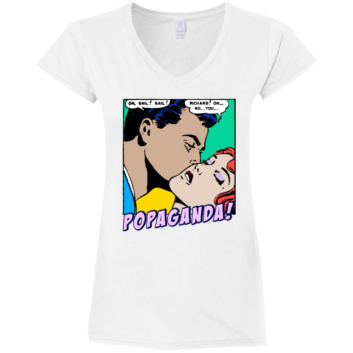 Pop Art Vintage Comics Lichtenstein Style - Popaganda 04 Tee&Tank Lady Pimamour