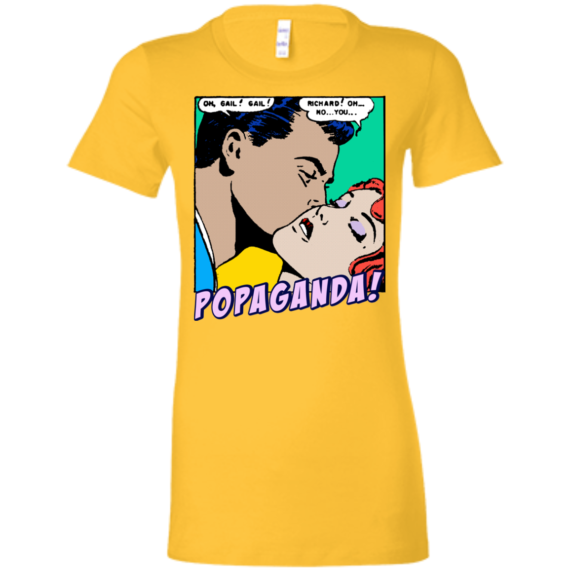 Pop Art Vintage Comics Lichtenstein Style - Popaganda 04 Tee&Tank Lady Pimamour
