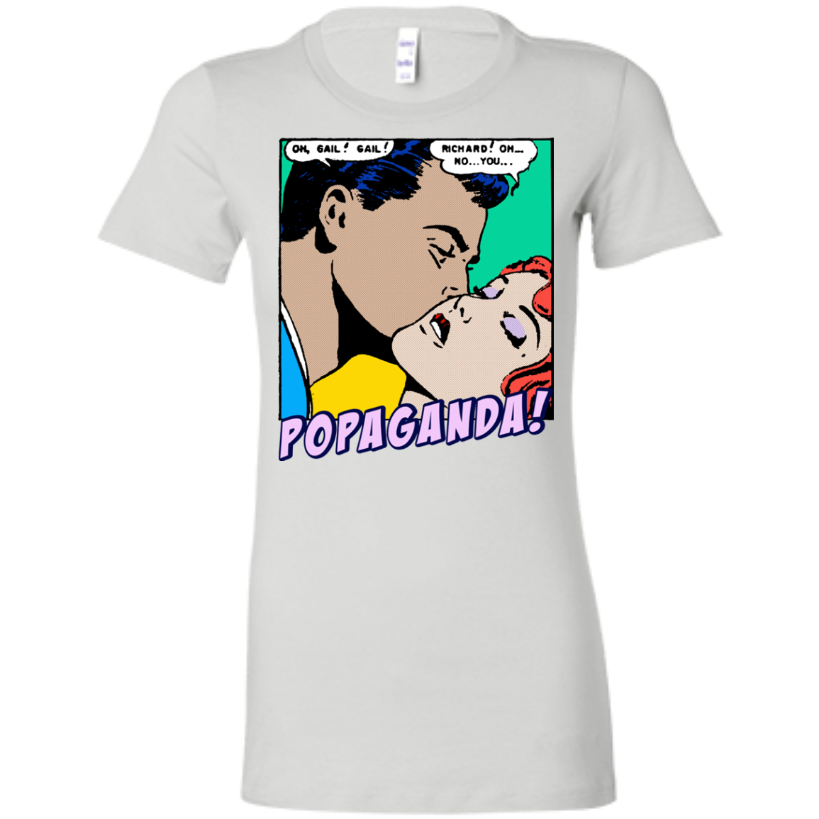 Pop Art Vintage Comics Lichtenstein Style - Popaganda 04 Tee&Tank Lady Pimamour