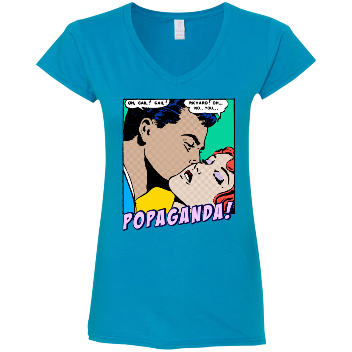 Pop Art Vintage Comics Lichtenstein Style - Popaganda 04 Tee&Tank Lady Pimamour