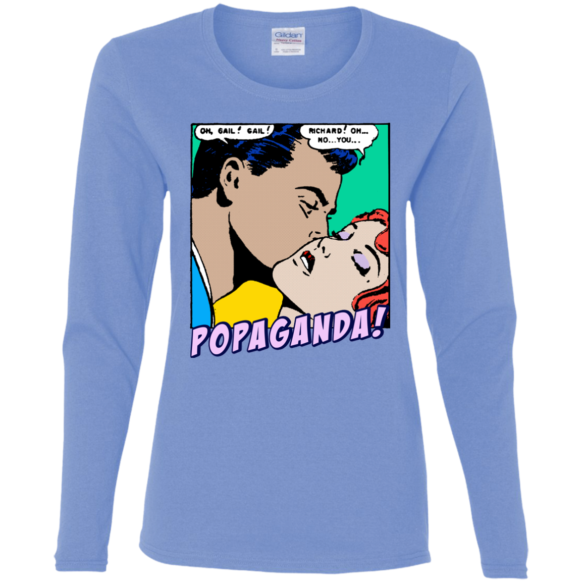 Pop Art Vintage Comics Lichtenstein Style - Popaganda 04 Tee&Tank Lady Pimamour