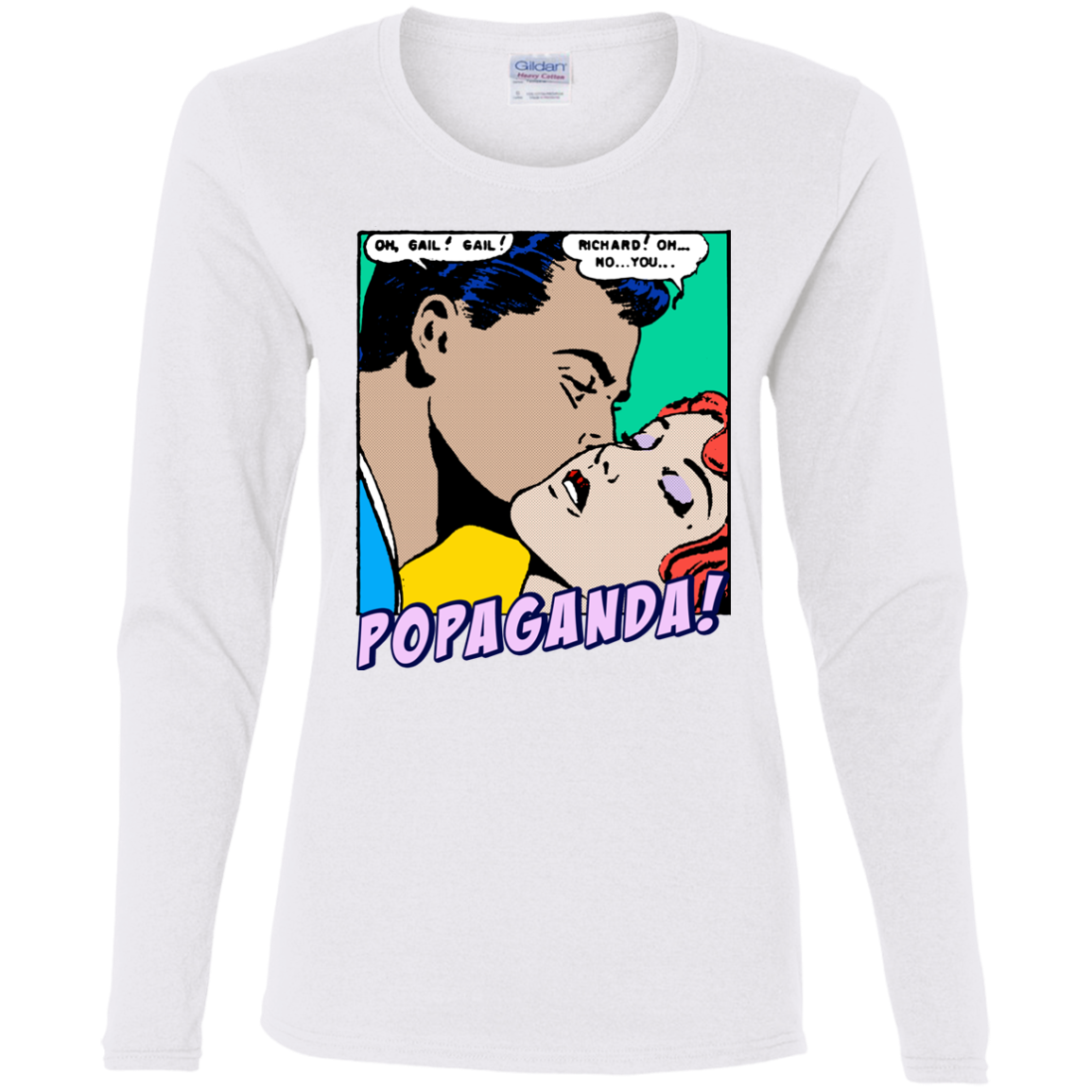 Pop Art Vintage Comics Lichtenstein Style - Popaganda 04 Tee&Tank Lady Pimamour