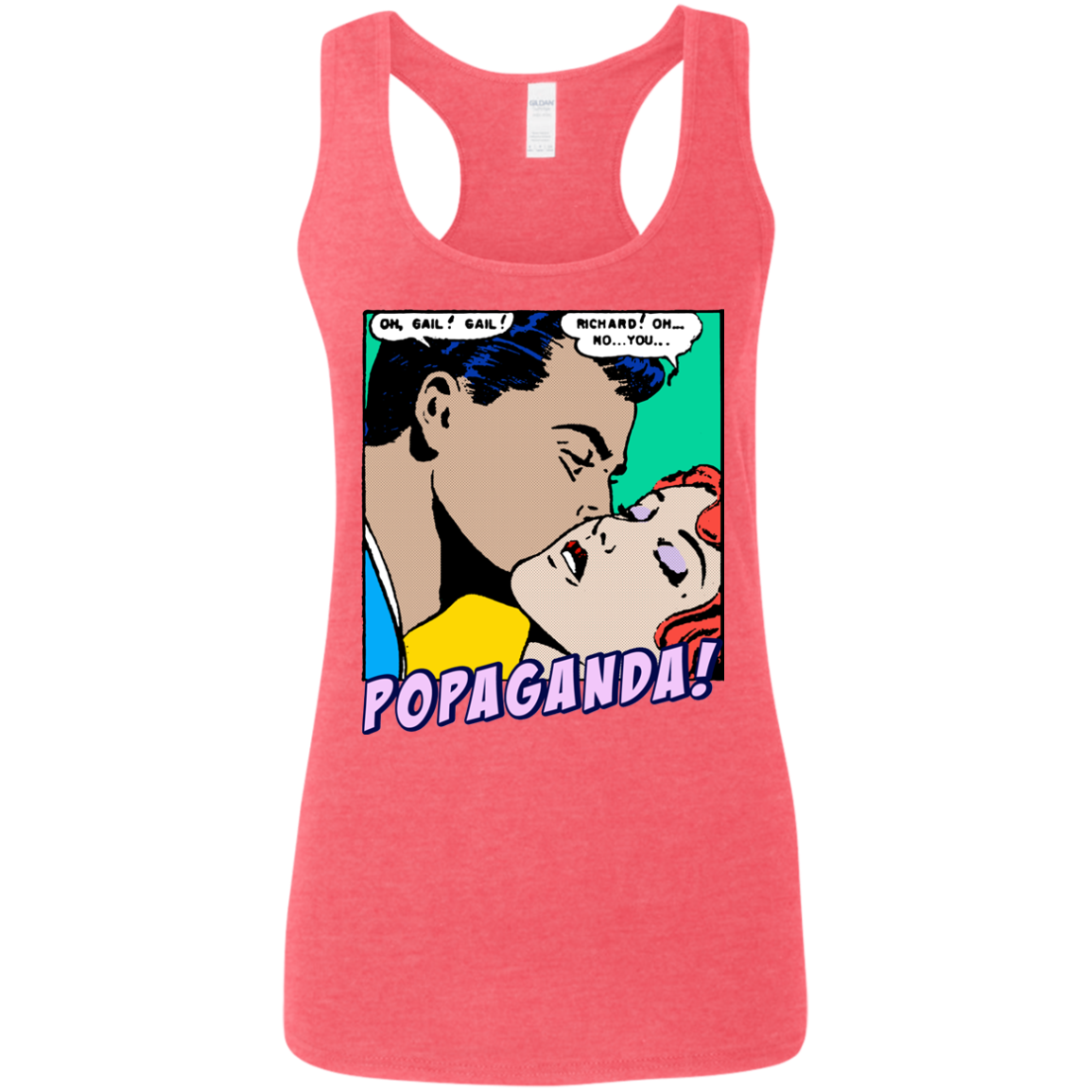 Pop Art Vintage Comics Lichtenstein Style - Popaganda 04 Tee&Tank Lady Pimamour
