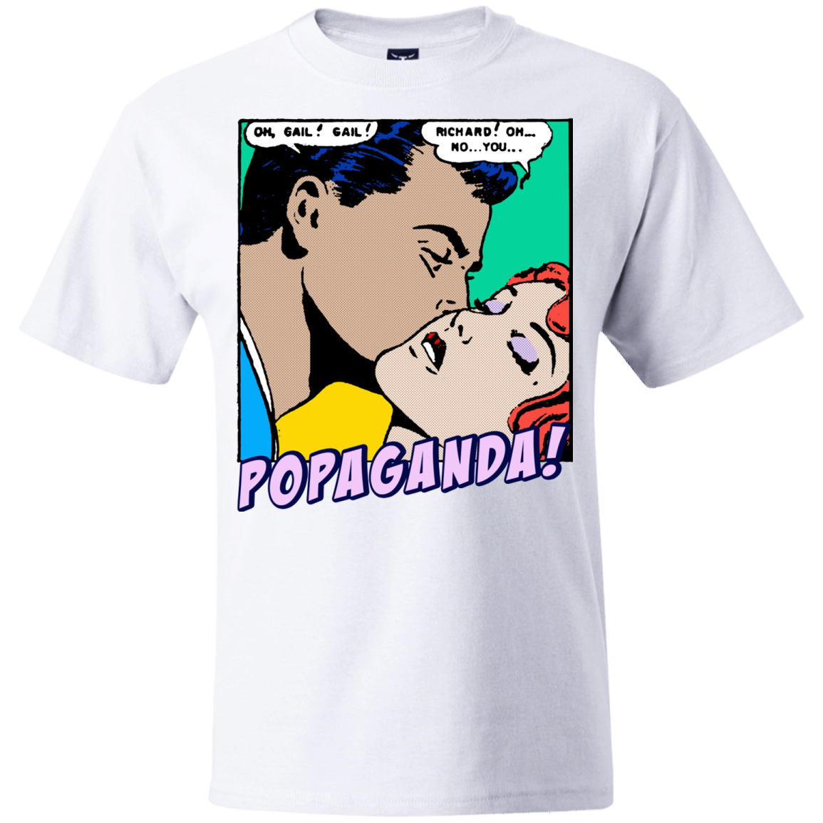 Pop Art Vintage Comics Lichtenstein Style - Popaganda 04 Tee&Tank Men/Unisex Pimamour