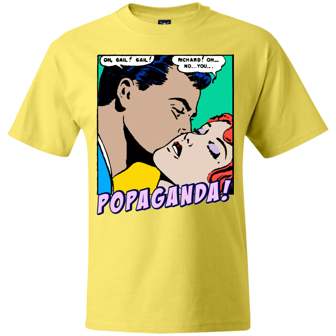 Pop Art Vintage Comics Lichtenstein Style - Popaganda 04 Tee&Tank Men/Unisex Pimamour