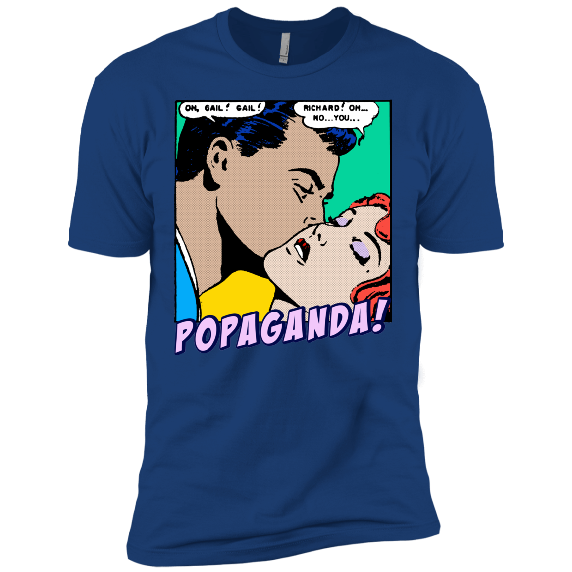 Pop Art Vintage Comics Lichtenstein Style - Popaganda 04 Tee&Tank Men/Unisex Pimamour