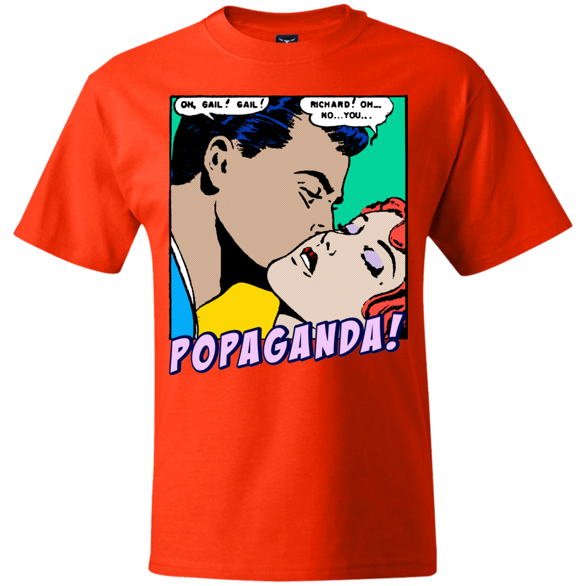 Pop Art Vintage Comics Lichtenstein Style - Popaganda 04 Tee&Tank Men/Unisex Pimamour