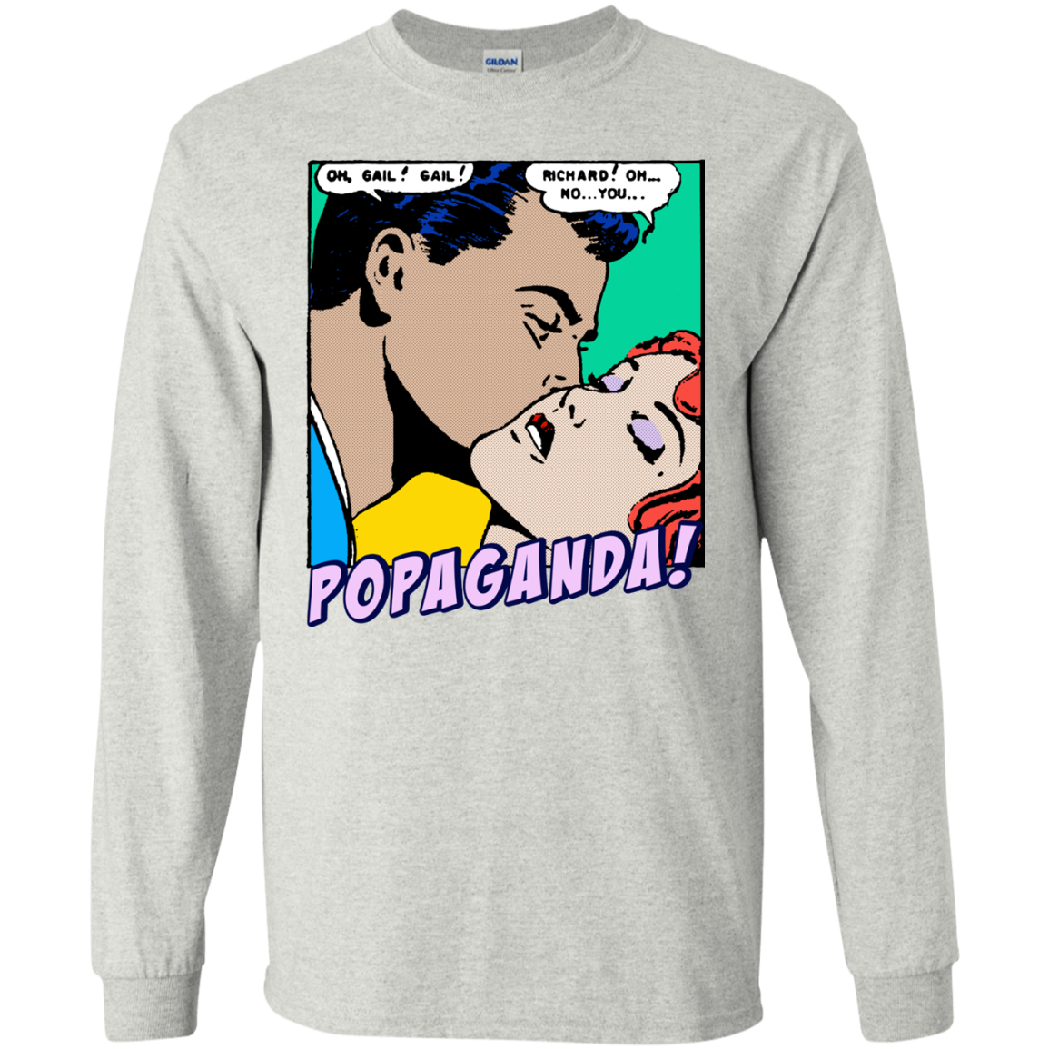 Pop Art Vintage Comics Lichtenstein Style - Popaganda 04 Tee&Tank Men/Unisex Pimamour