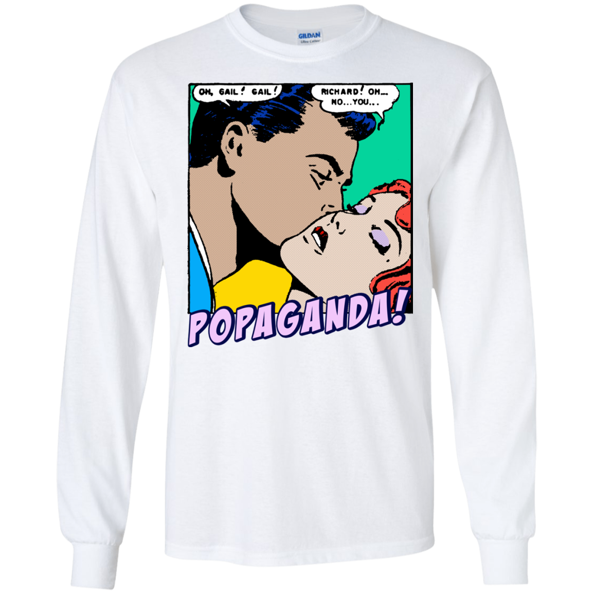 Pop Art Vintage Comics Lichtenstein Style - Popaganda 04 Tee&Tank Men/Unisex Pimamour