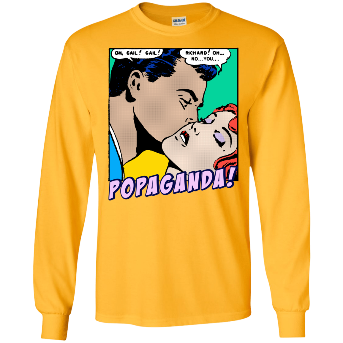 Pop Art Vintage Comics Lichtenstein Style - Popaganda 04 Tee&Tank Men/Unisex Pimamour