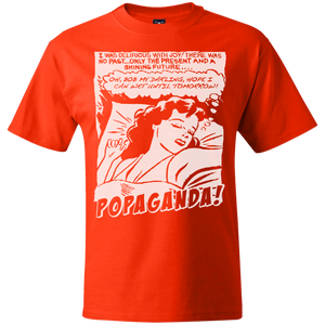Pop Art Vintage Comics Lichtenstein Style - Popaganda 05 B&W Tee&Tank Men/Unisex Pimamour
