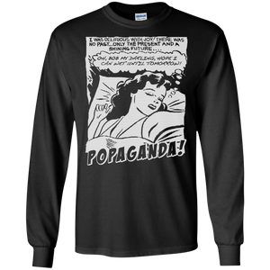 Pop Art Vintage Comics Lichtenstein Style - Popaganda 05 B&W Tee&Tank Men/Unisex Pimamour