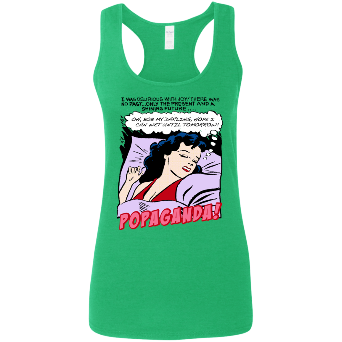 Pop Art Vintage Comics Lichtenstein Style - Popaganda 05 Tee&Tank Lady Pimamour