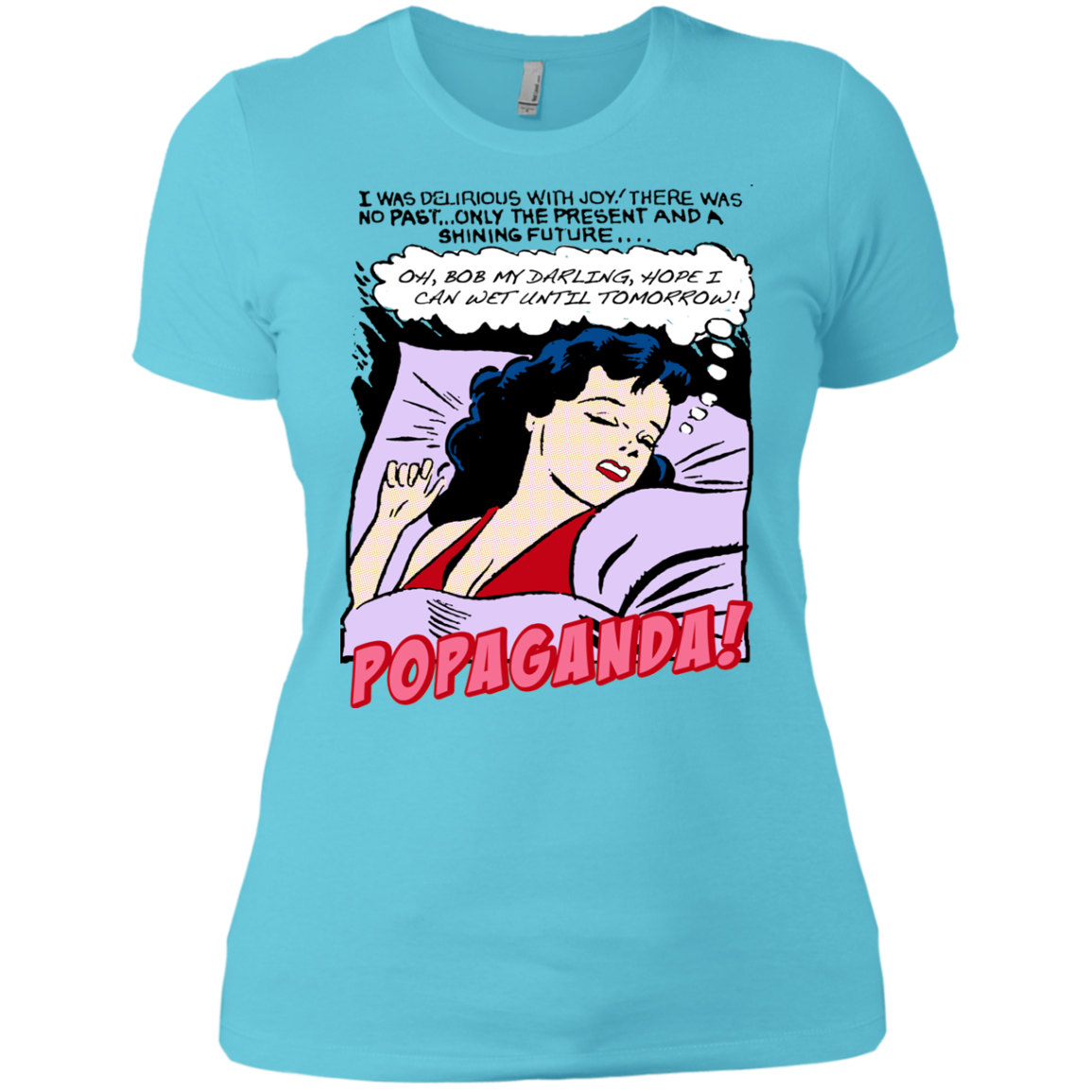 Pop Art Vintage Comics Lichtenstein Style - Popaganda 05 Tee&Tank Lady Pimamour