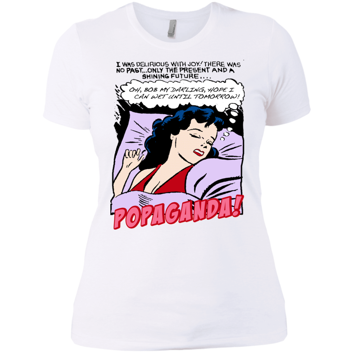 Pop Art Vintage Comics Lichtenstein Style - Popaganda 05 Tee&Tank Lady Pimamour